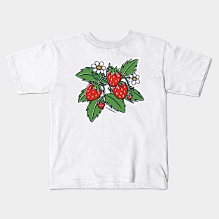 Strawberries Kids T-Shirt